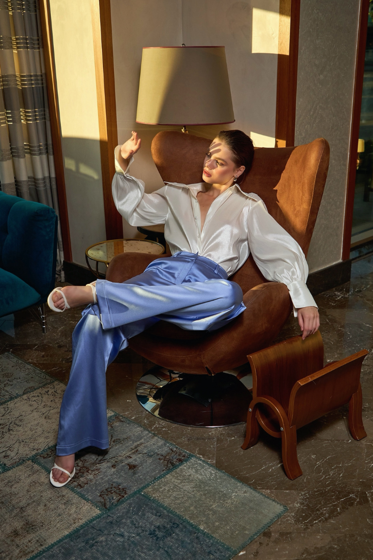 WHITE BLANCHE ÉLÉGANTE SHIRT