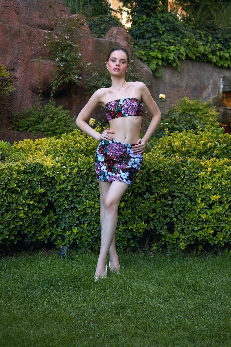 PIVOINE GARDEN MINI SKIRT