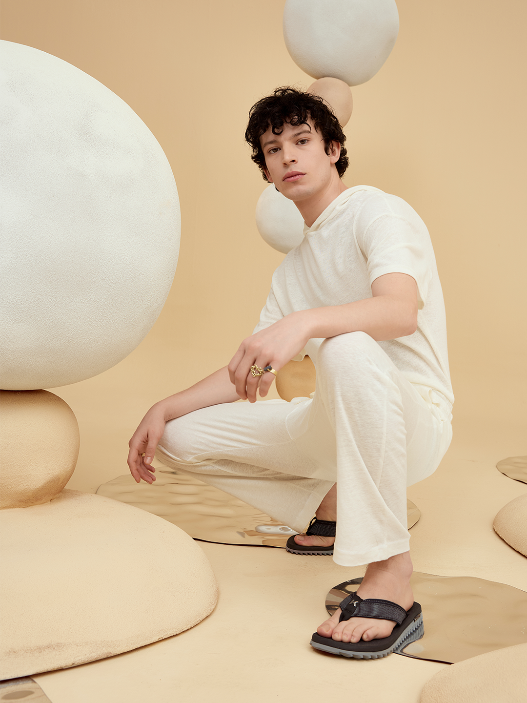 Linen Blended Pantolon