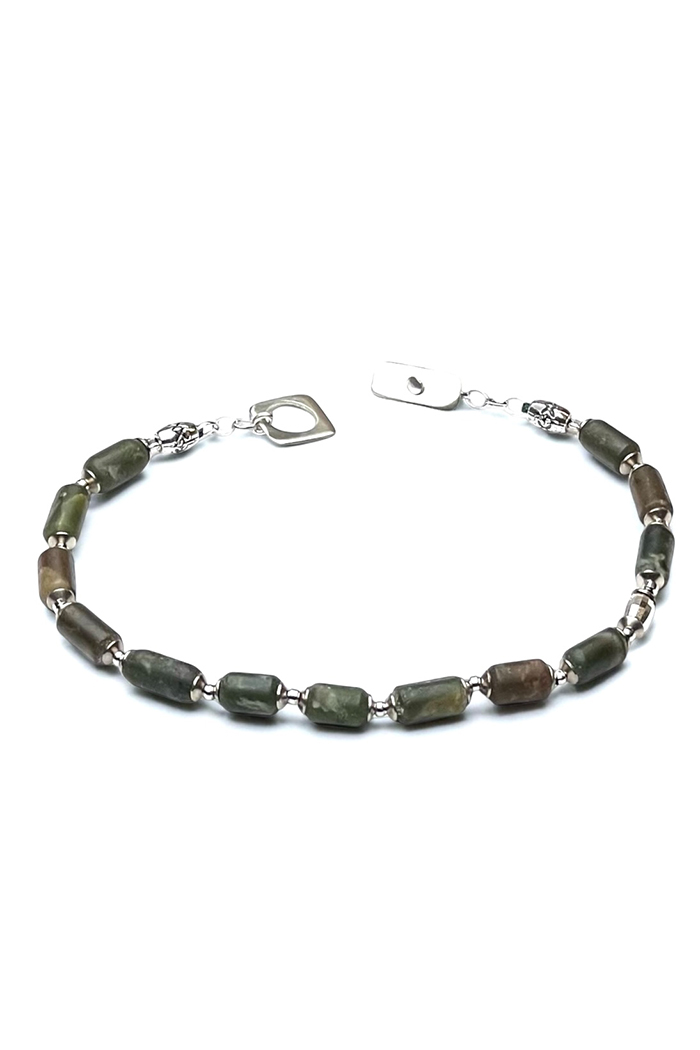 Dolge – Jade&Silver Bileklik