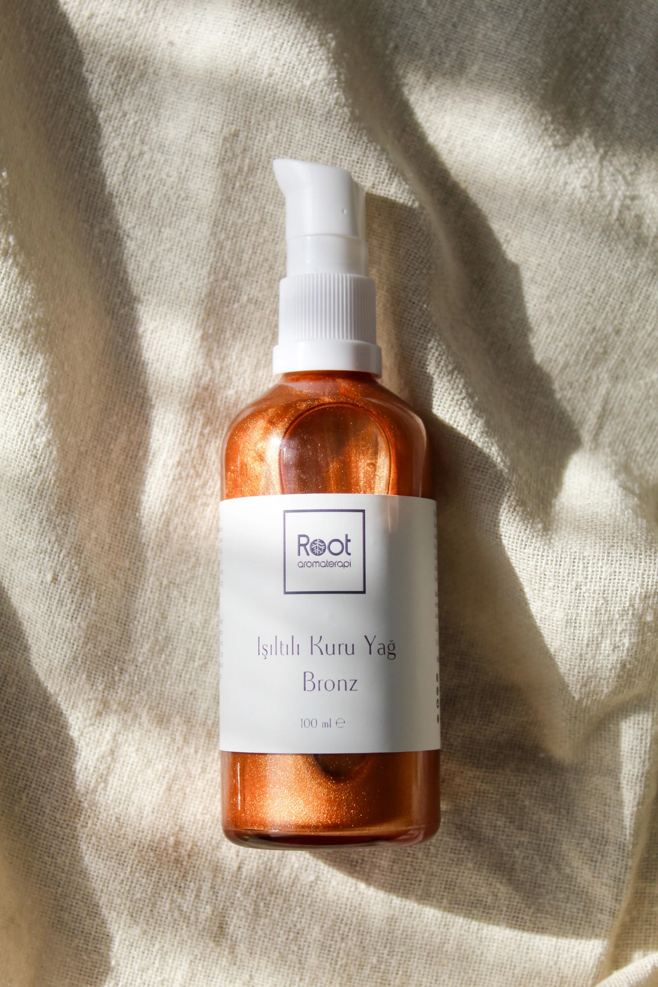 Işıltılı Kuru Yağ - Bronz