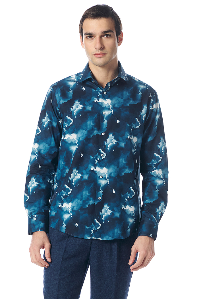 Giovane Gentile Lacivert Gömlek