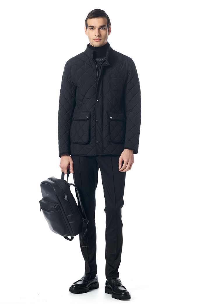 Giovane Gentile Siyah Mont / Kaban