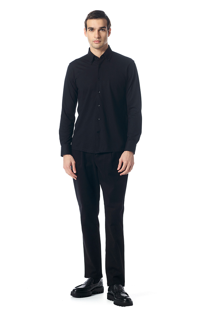 Giovane G. Designers Siyah Gömlek