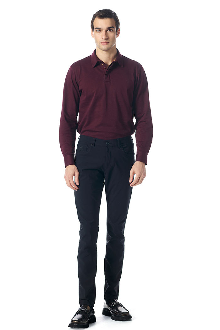 Giovane Gentile Pantolon Siyah Casual