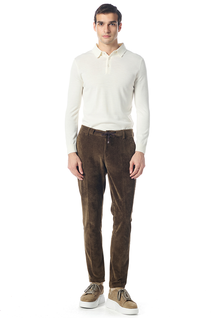 Giovane Gentile Haki Pantolon