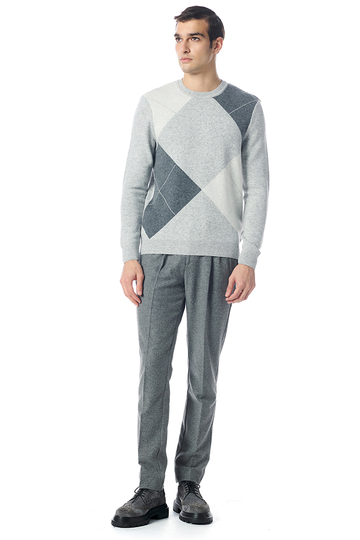 Giovane Gentile Gri Triko