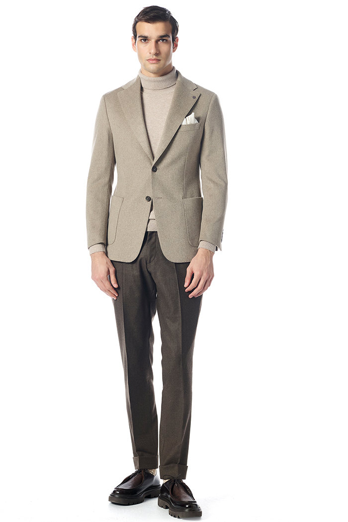 Giovane Gentile Bej Ceket