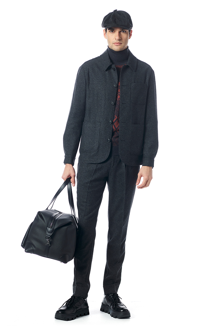 Giovane Gentile Antrasit Mont / Kaban