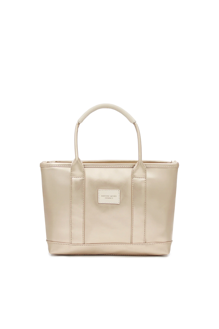 Miramar Altın Mini Kol Çantası