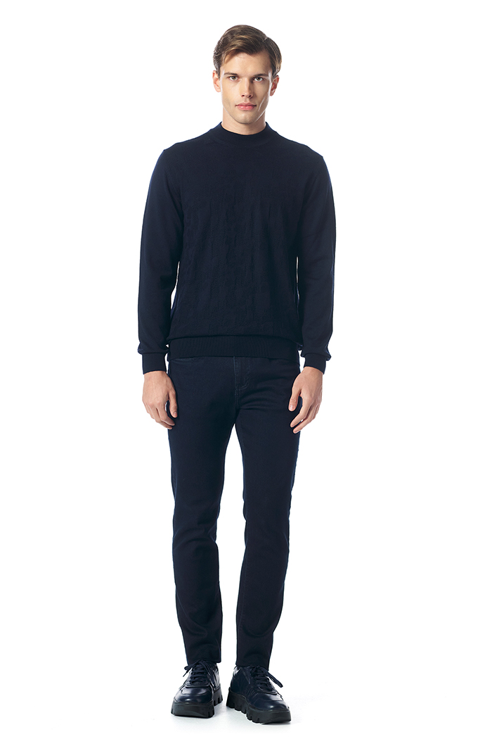 Giovane G. Designers Lacivert Triko