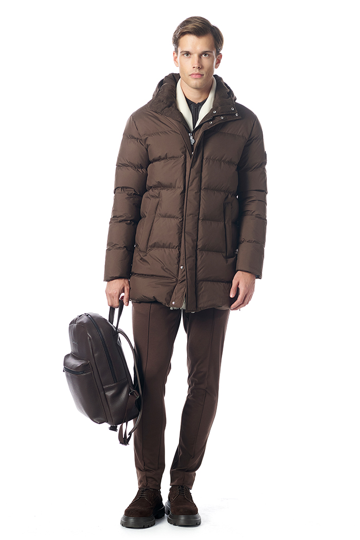 Giovane Gentile Kahve Mont / Kaban