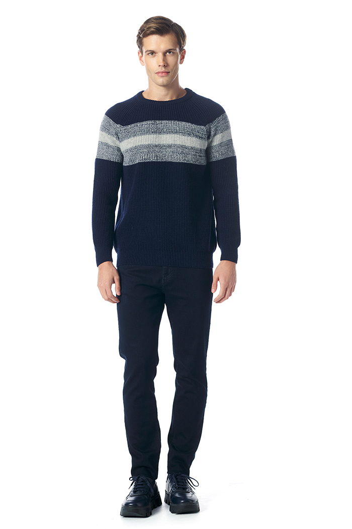 Giovane G. Designers Lacivert Triko