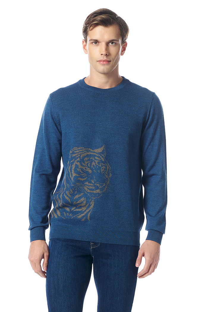 Giovane G. Designers Mavi Triko