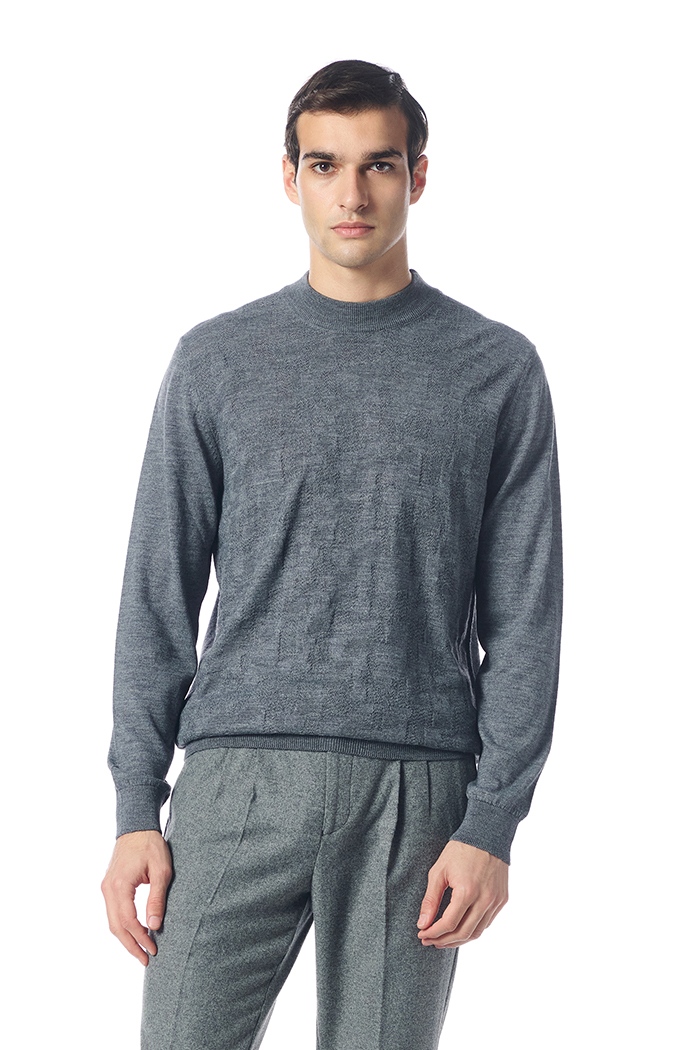 Giovane G. Designers Gri Triko