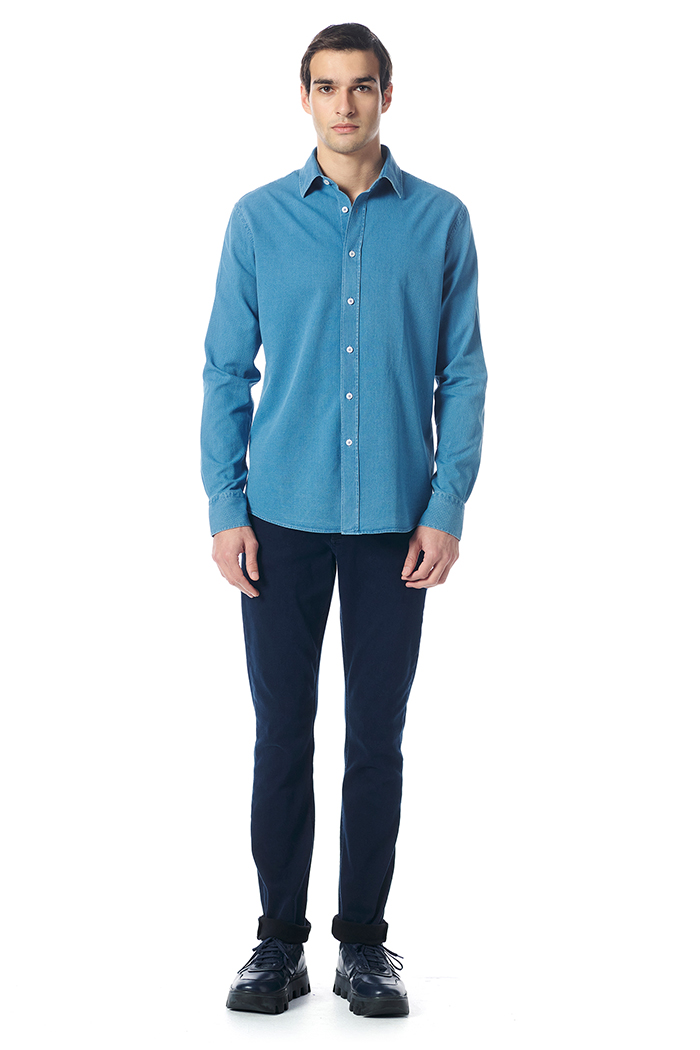 Giovane Gentile Açık Mavi Gömlek