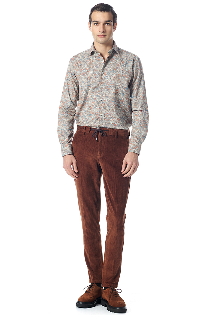 Giovane Gentile Kahve Pantolon