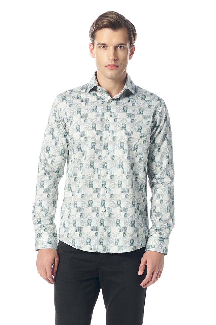 Giovane G. Designers Bej Gömlek