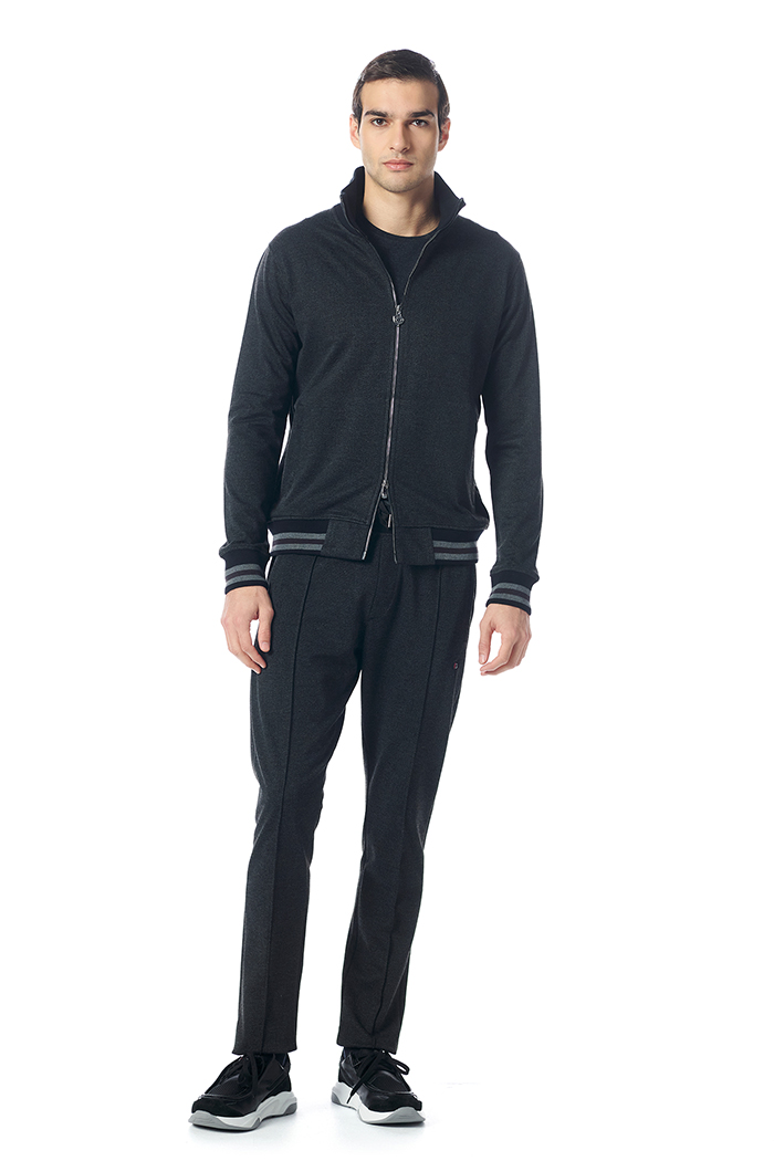 Giovane Gentile Siyah Eşofman Üst