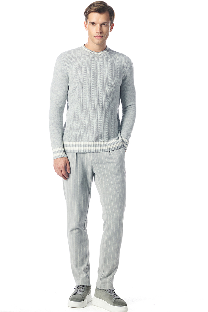 Giovane Gentile Açık Gri Triko