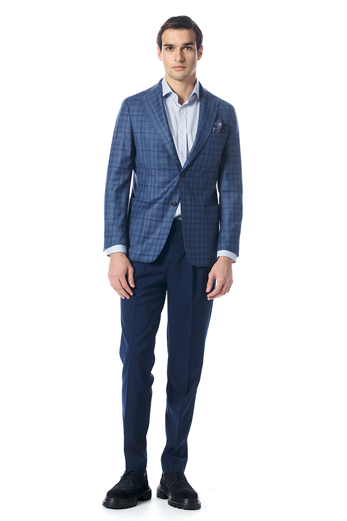 Giovane Gentile Çivit Mavi Ceket