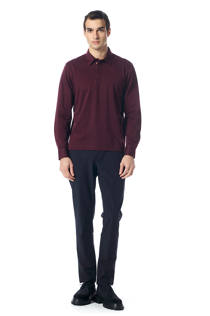 Giovane Gentile Bordo T-Shirt