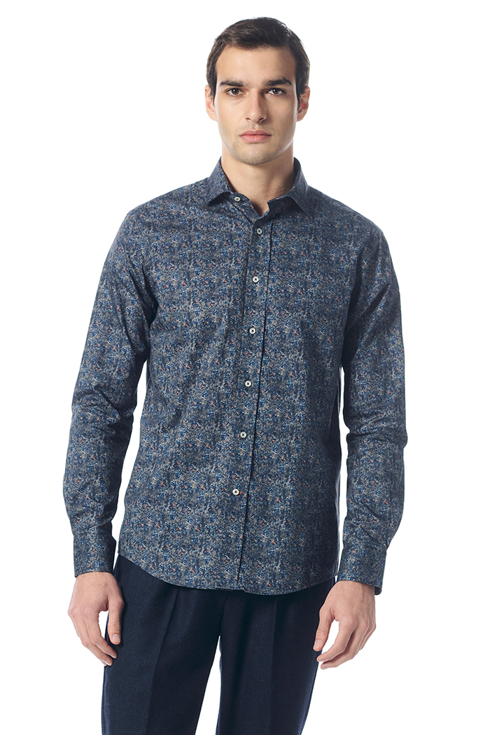 Giovane G. Designers Lacivert Gömlek