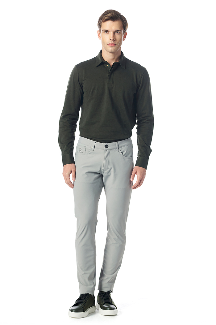 Giovane Gentile Mint Yeşili Pantolon Casual