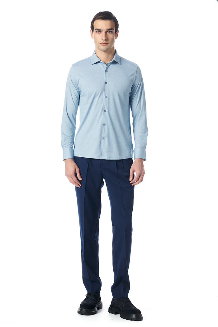 Giovane G. Designers Açık Mavi Gömlek