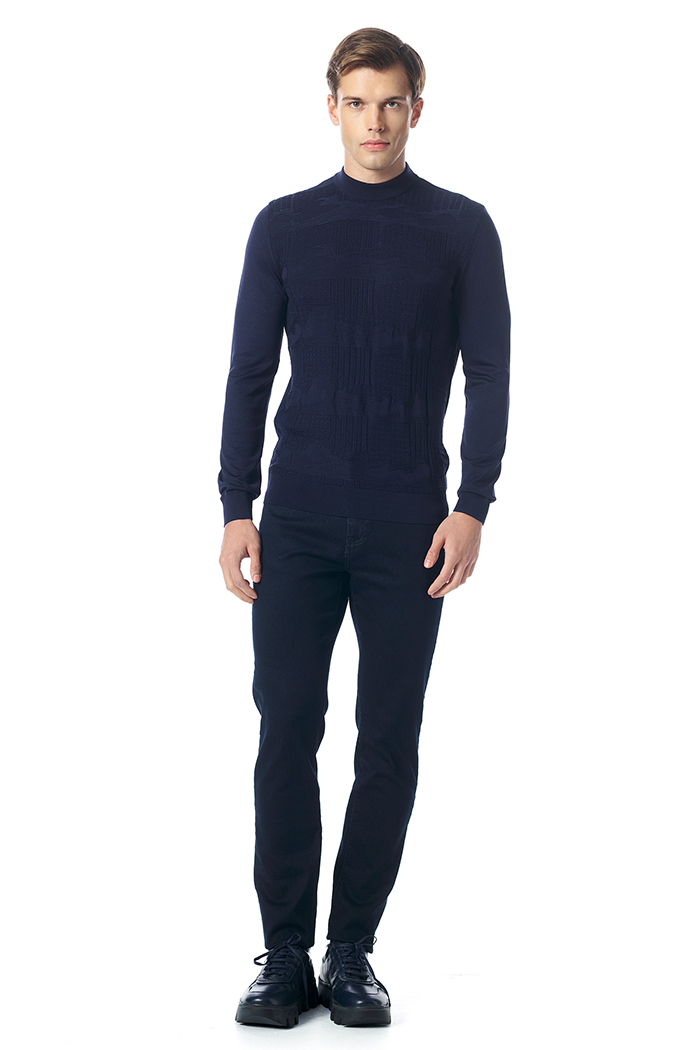 Giovane Gentile Lacivert Triko