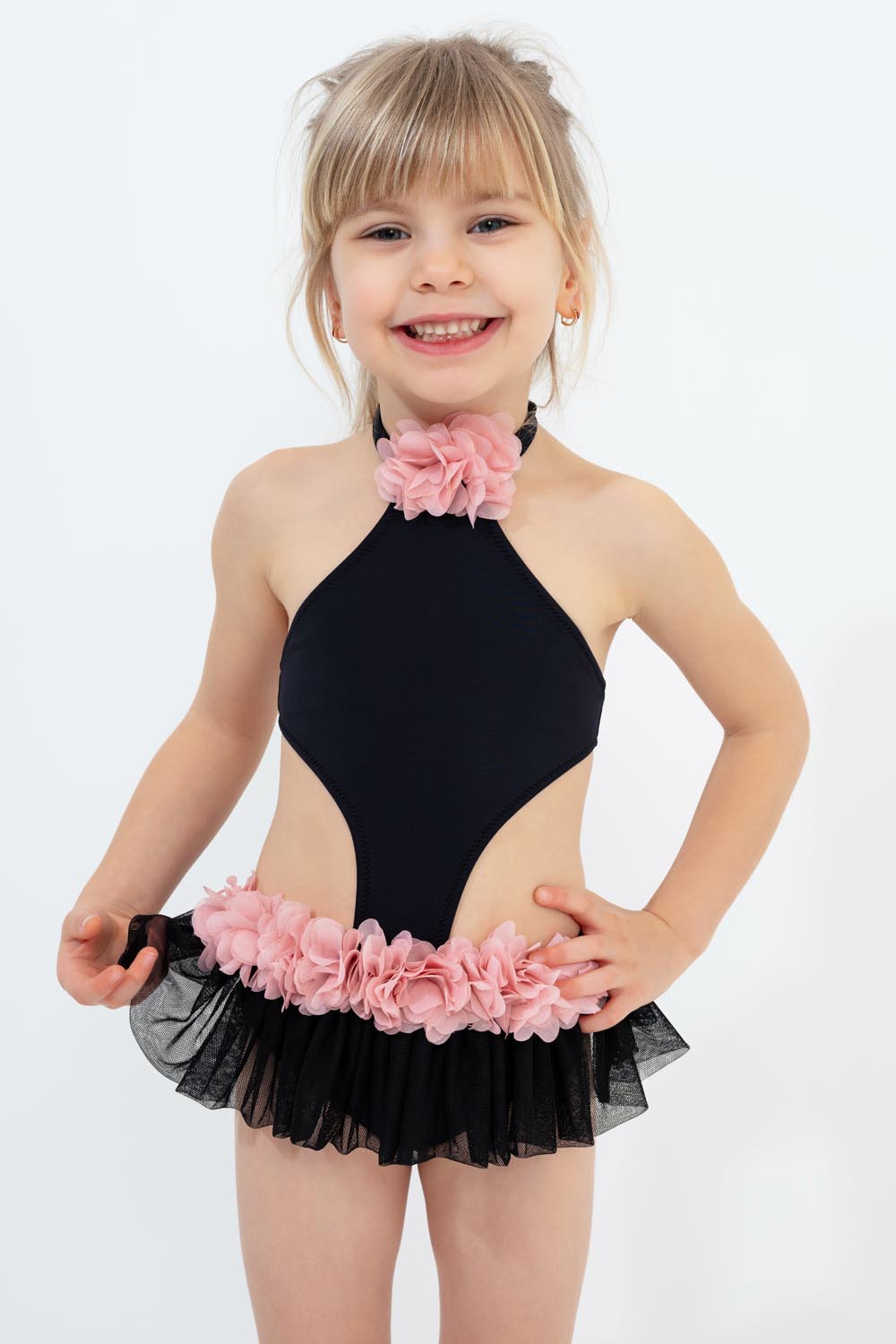 Bendis Siyah Çocuk Mayosu