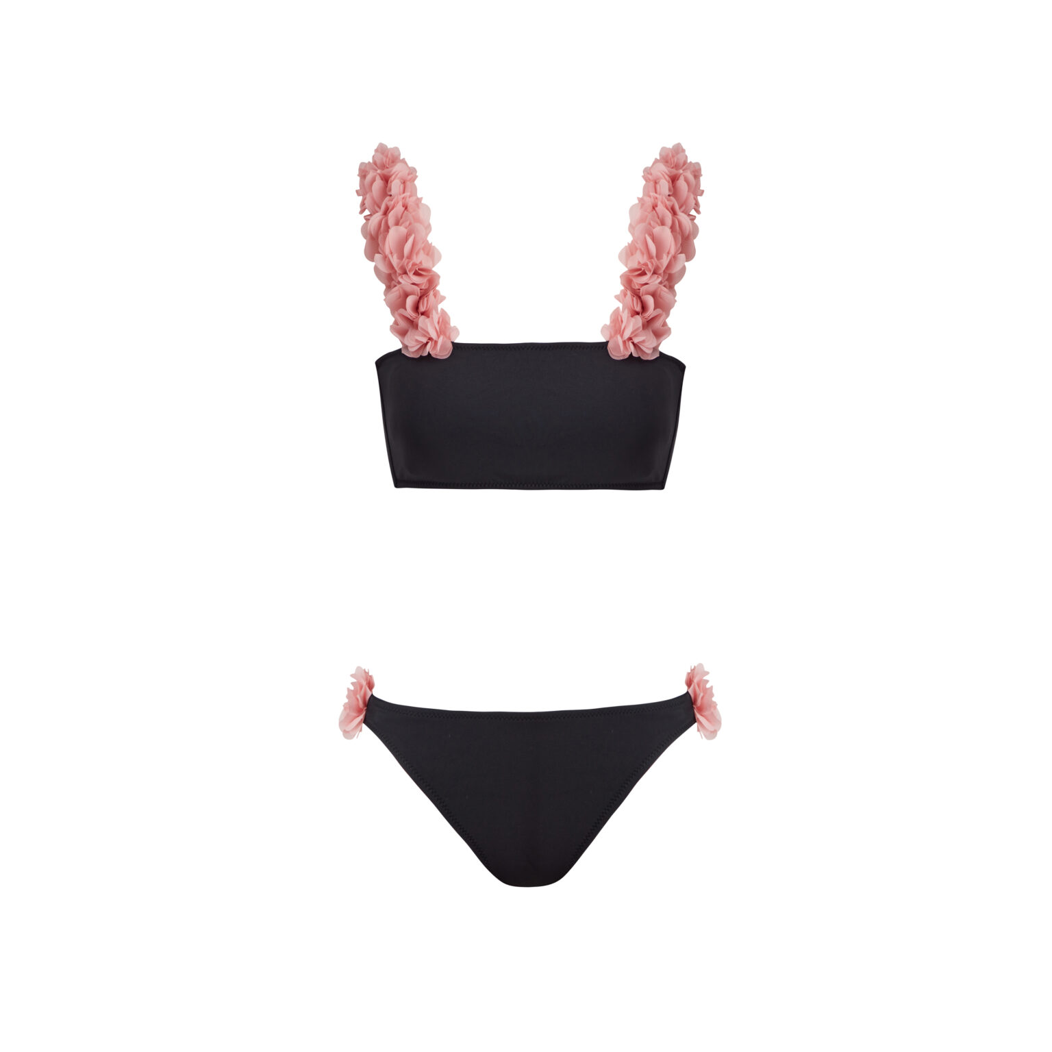 Rosa Siyah Çocuk Bikini