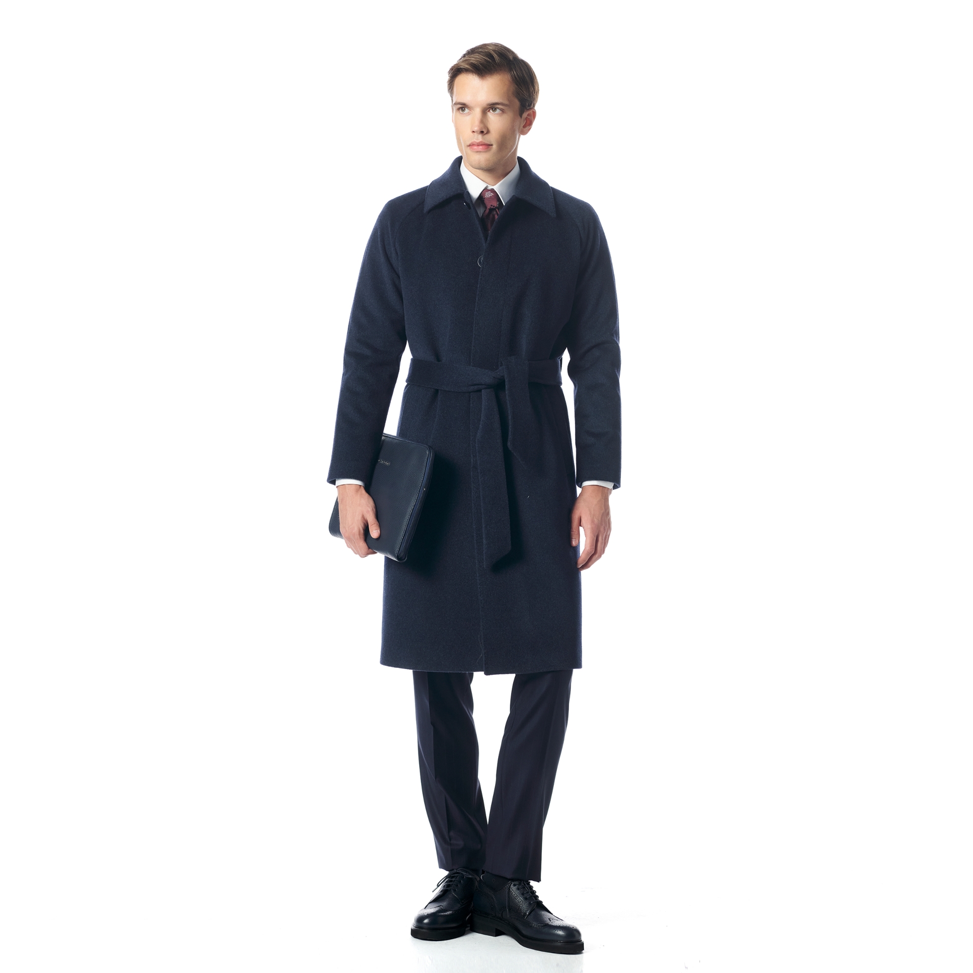 Giovane Gentile Çivit Mavi Palto