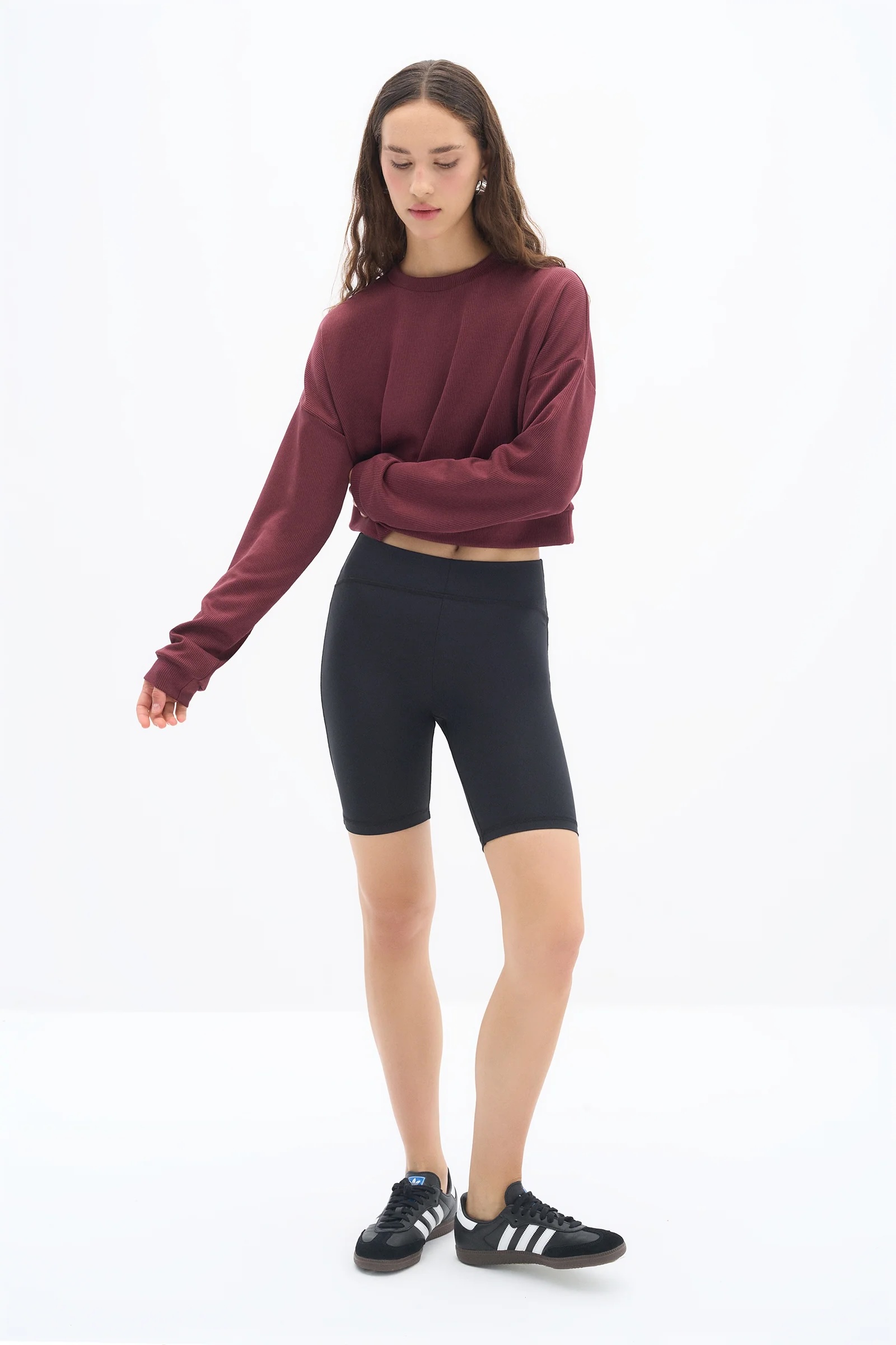 Bordo Flow Modal Sweatshirt