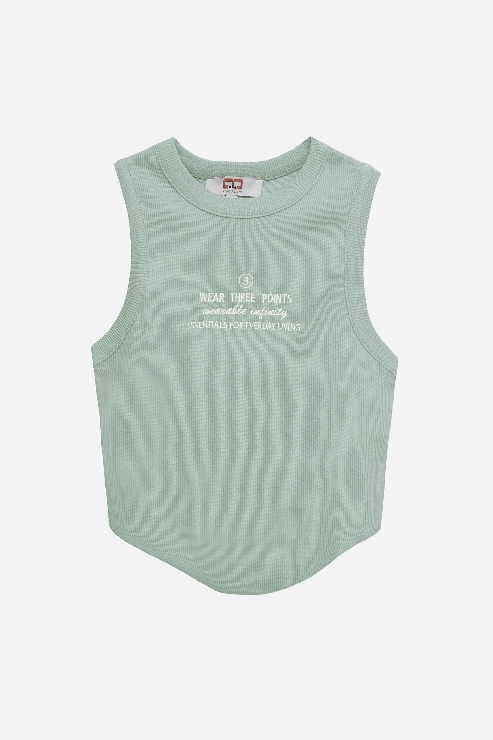 Infinity Kaşkorse Yeşil Crop Top