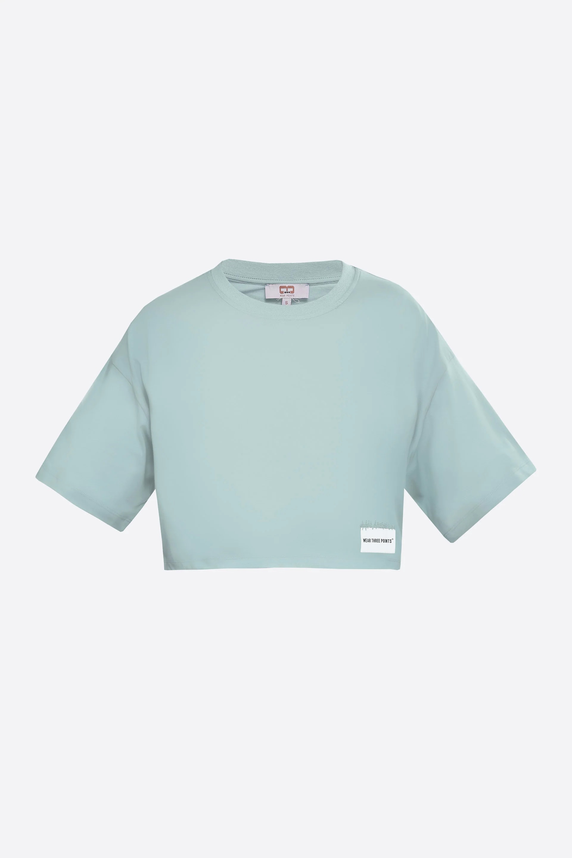 Yeşil Weekend Crop T-shirt