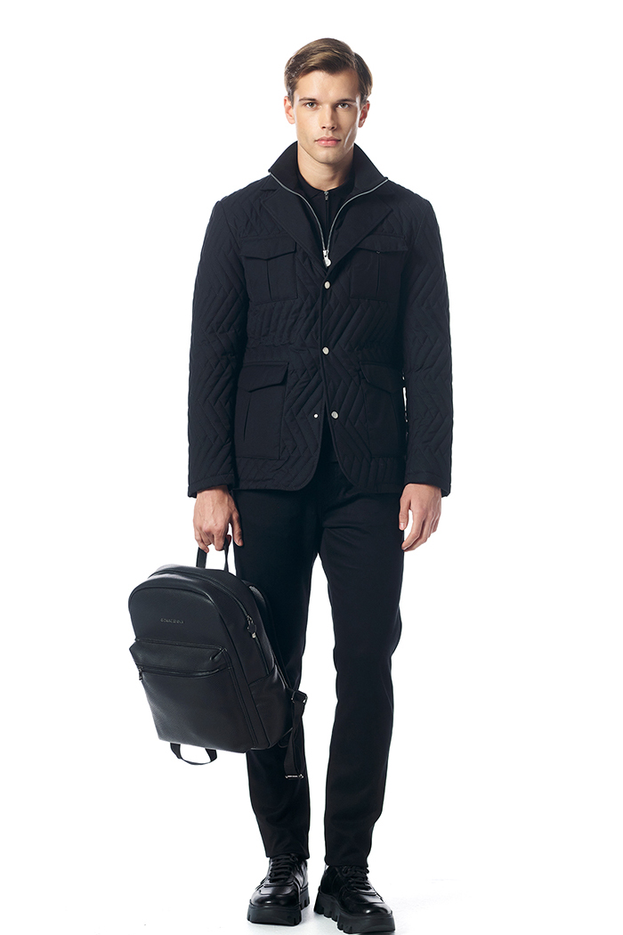 Giovane Gentile Siyah Mont / Kaban