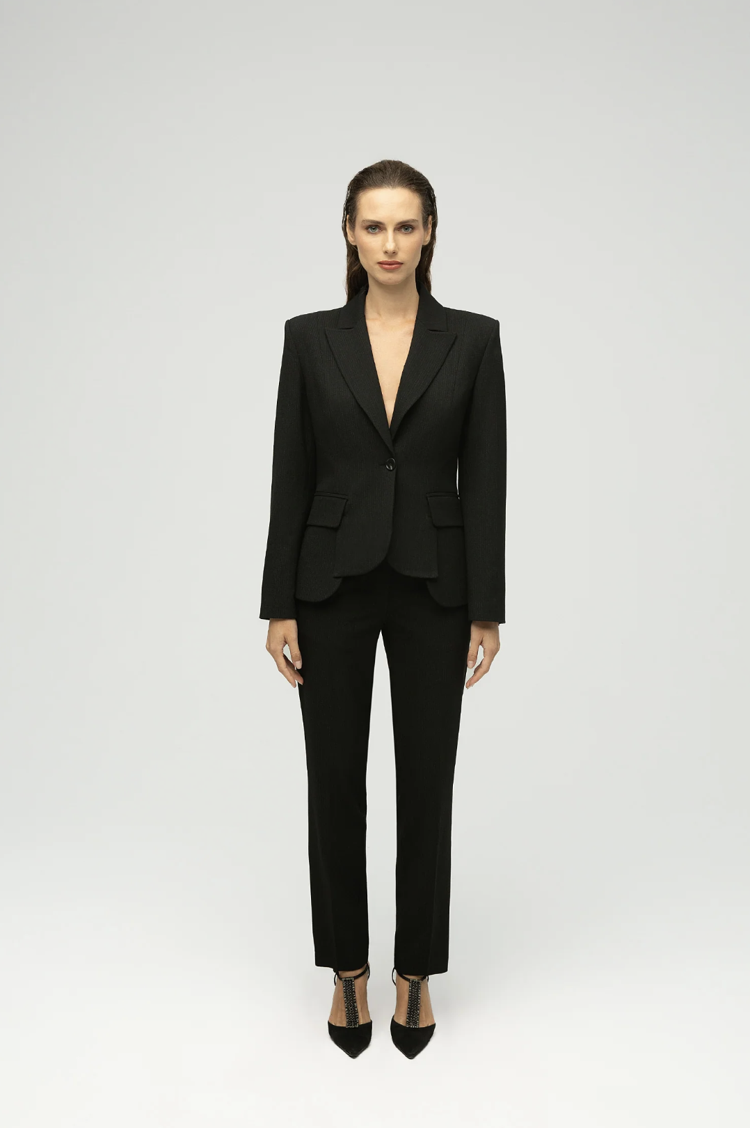 Valencia Siyah Blazer