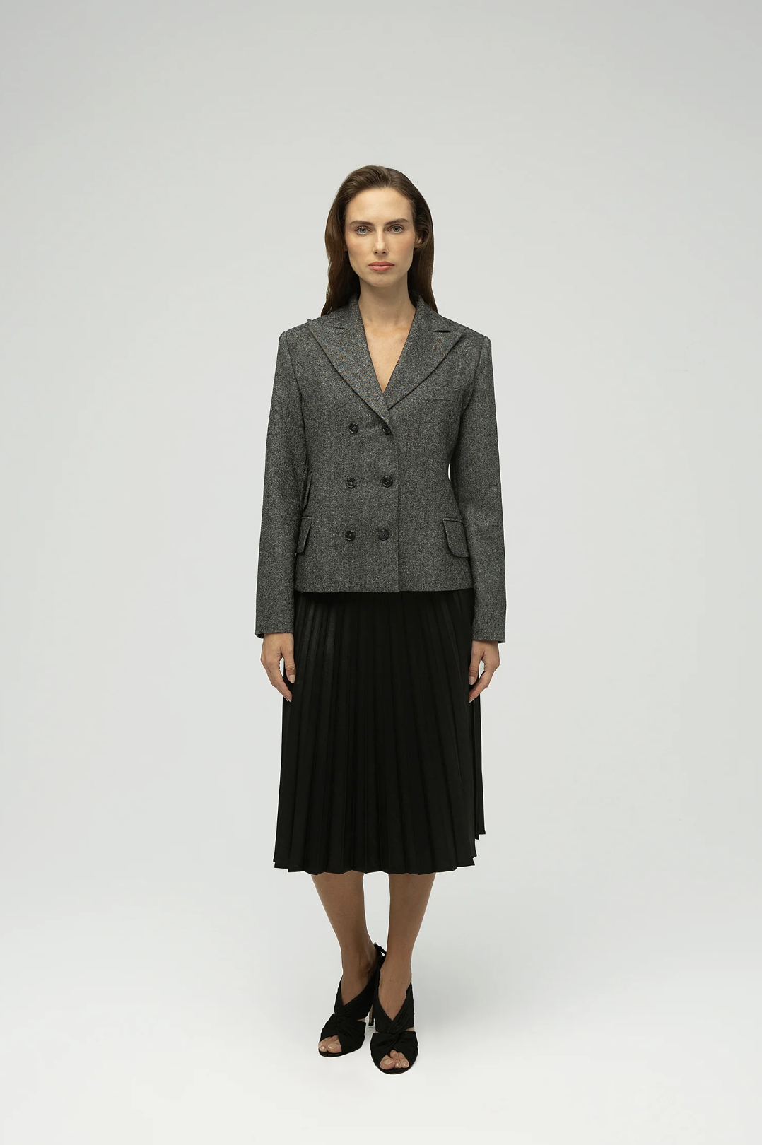 Ester Gri Yün Blazer