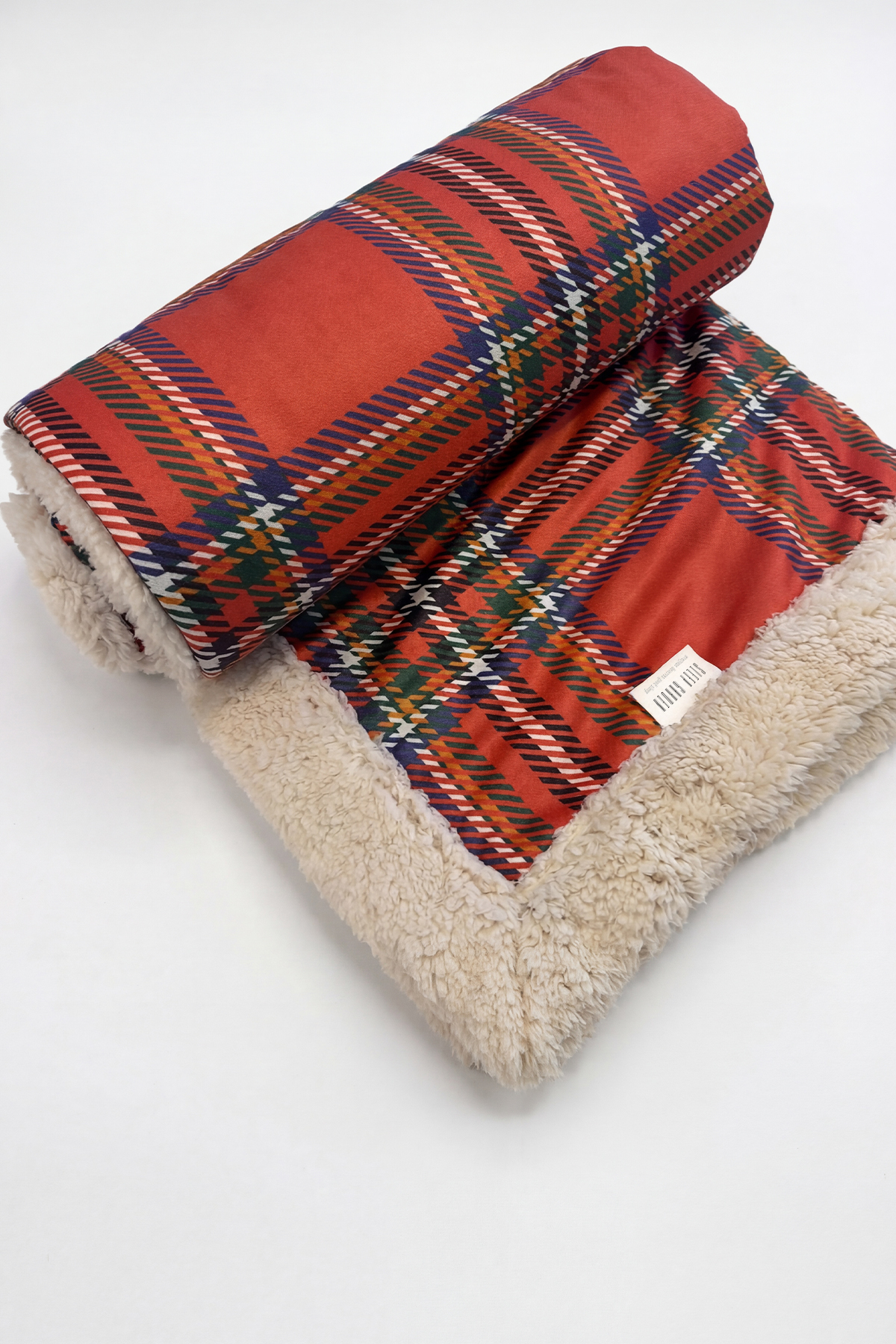 Tv Battaniyesi İki Taraflı Peluş Konforlu Şık Kırmızı 120x170