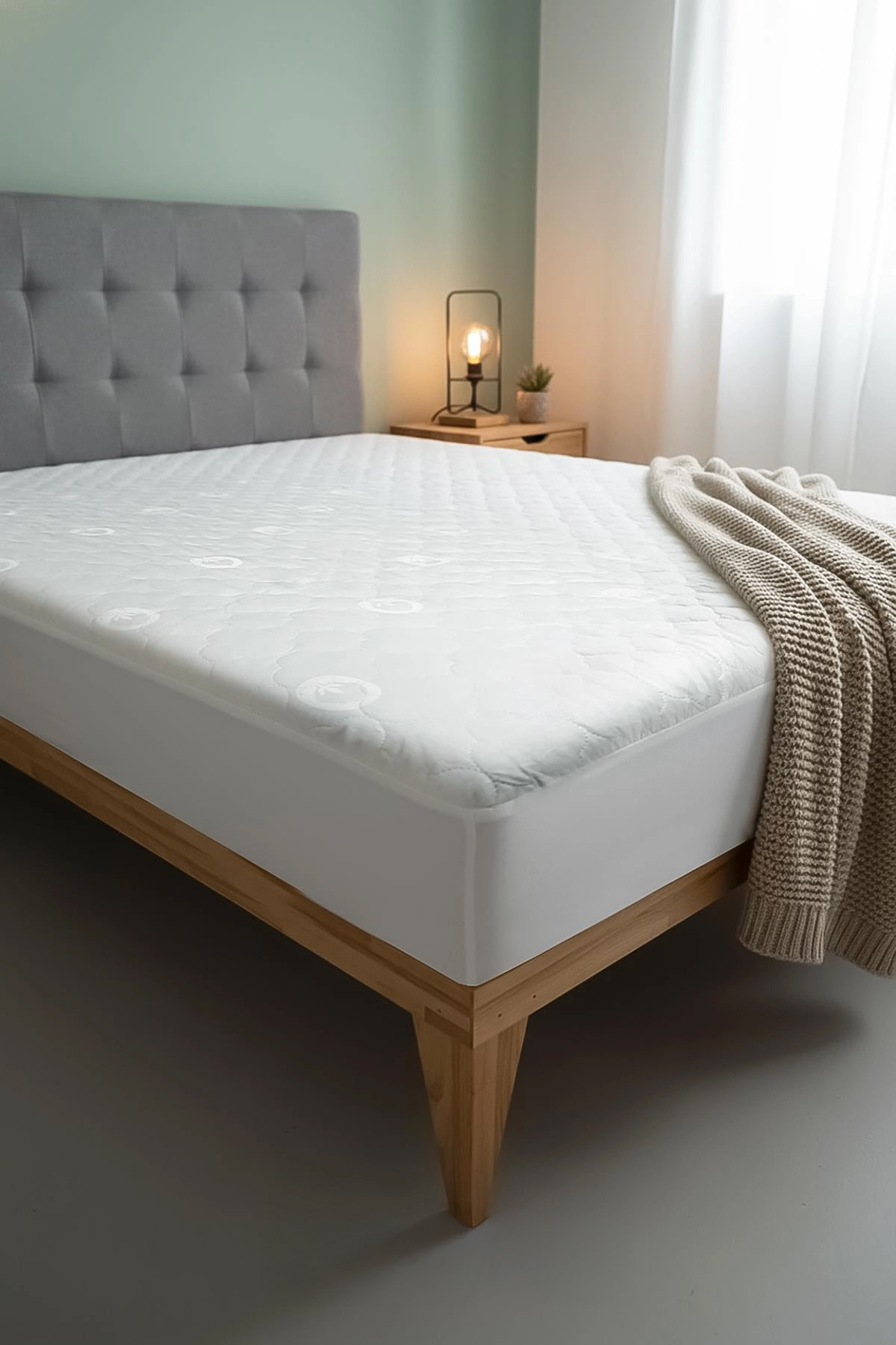 Cotton Luxe Fitted Sıvı Geçirmez Alez Tela Çantalı