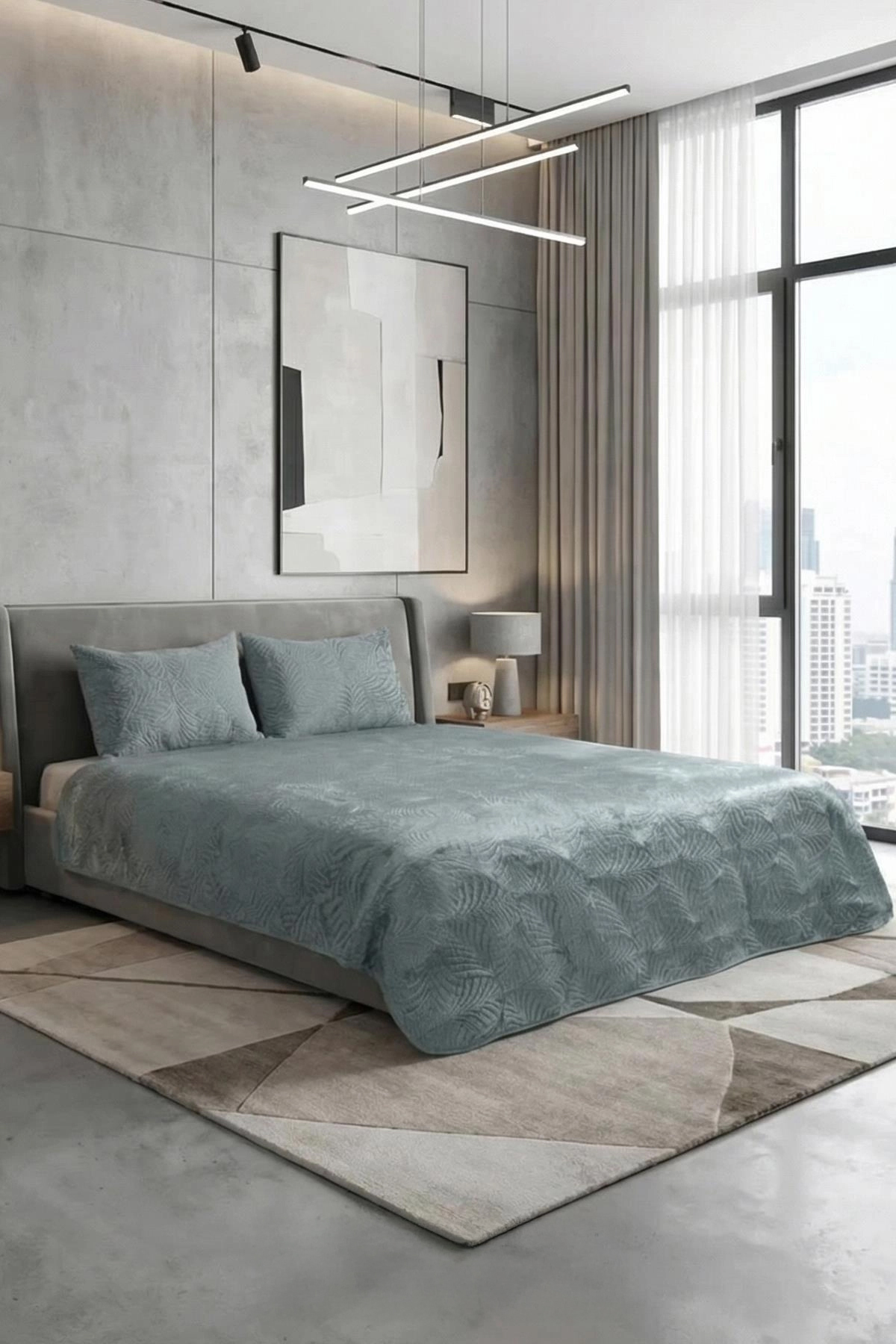 Veluxe Yatak Örtüsü Seti Çift Kişilik