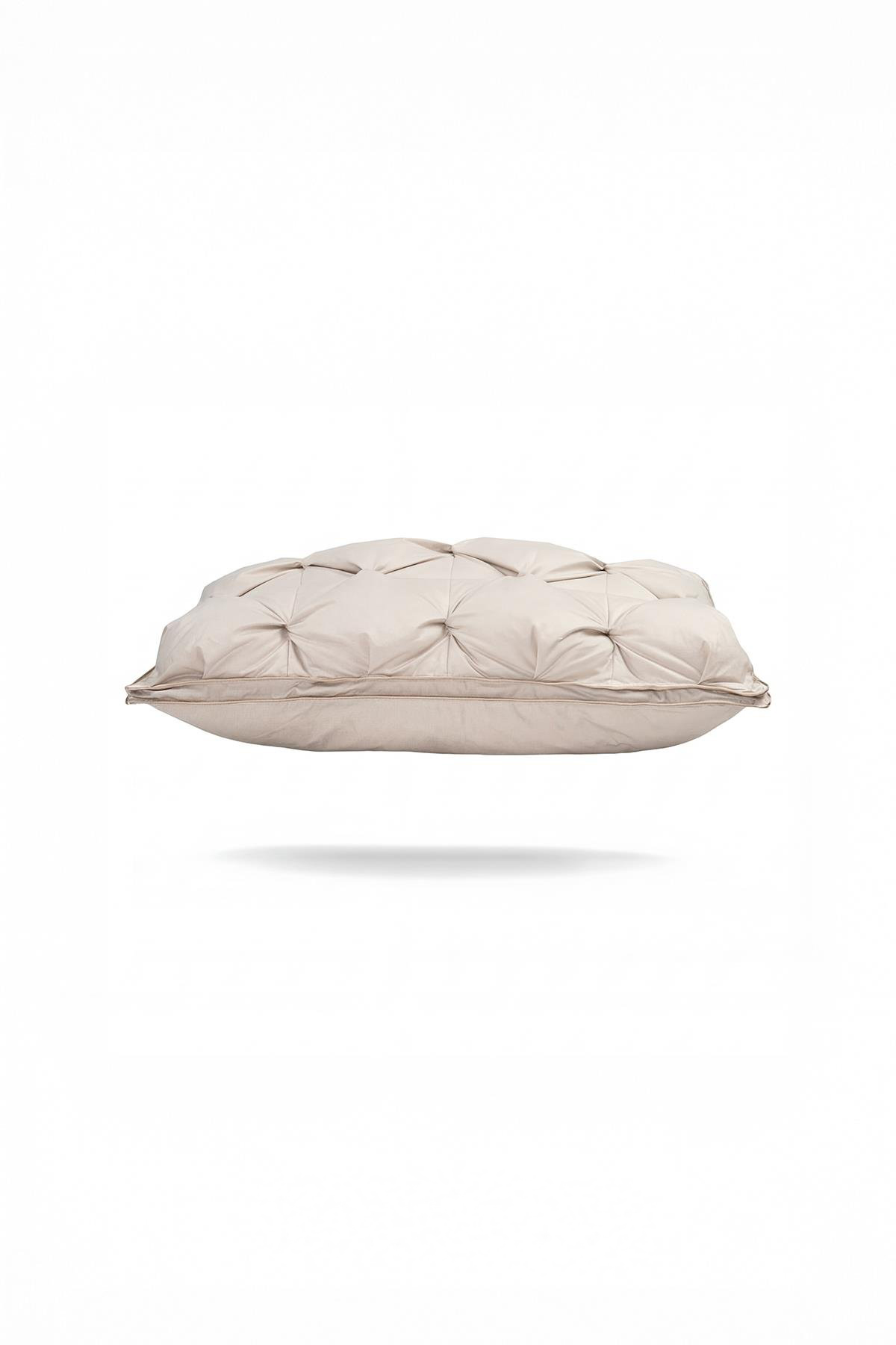 Sapphire Kaz Tüyü Yastık Jüt Keten Çantalı (50x70)