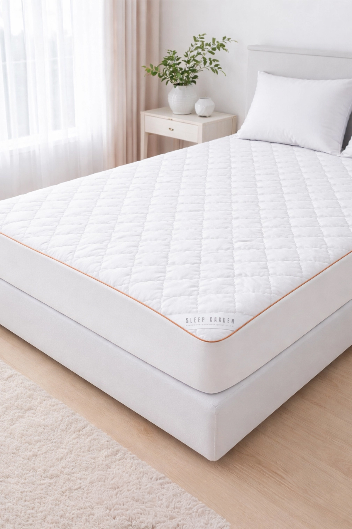 Yün Fitted Yatak Alezi Çantalı