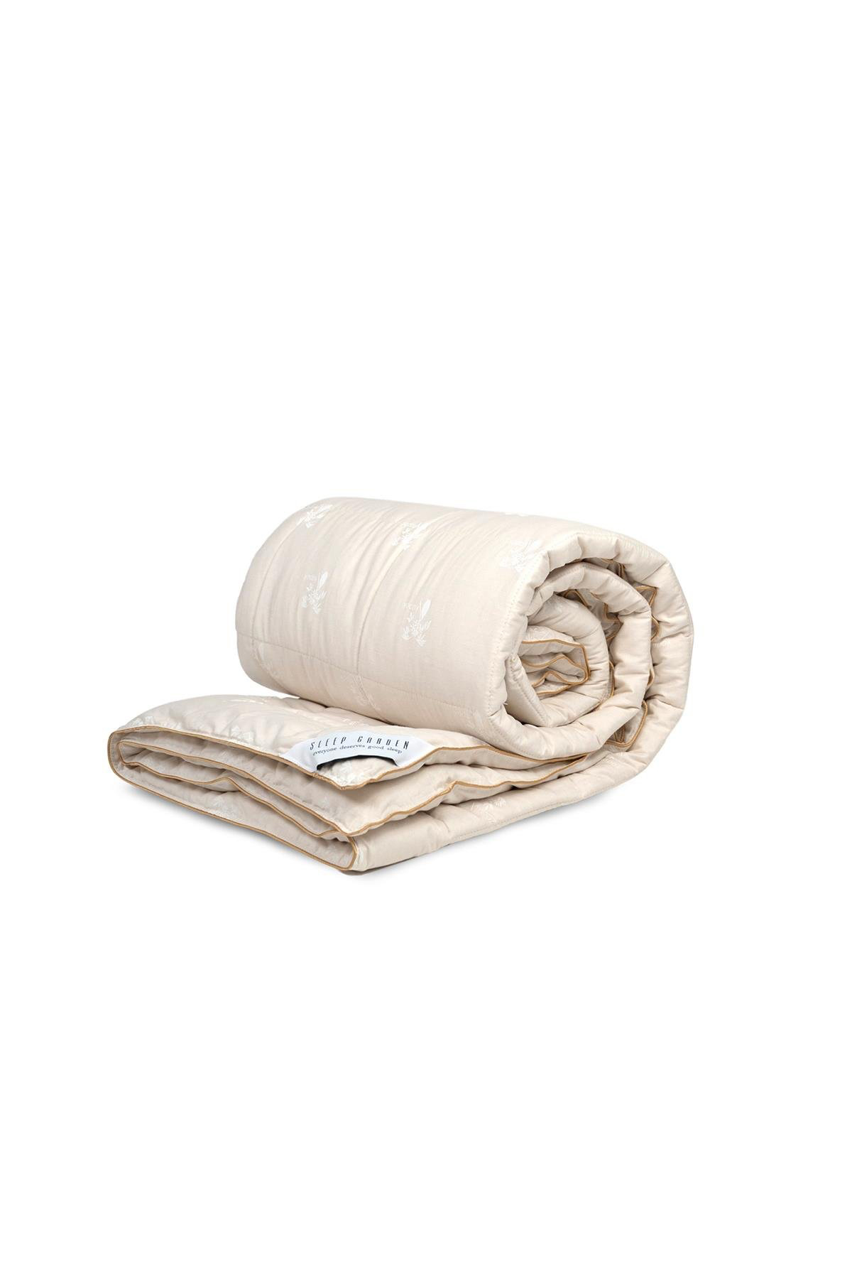 Kapok Yorgan Tek Kişilik Jüt Keten Çantalı (155x215)