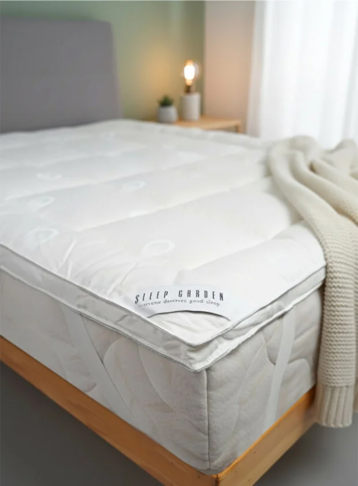 Pamuk Yatak Pedi Dört Köşe Lastikli Tek Kişilik 100x200