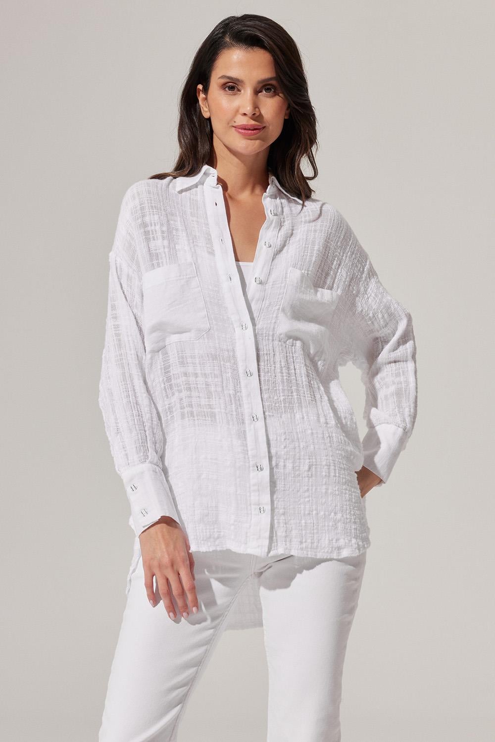 Over Size Cepli Gömlek