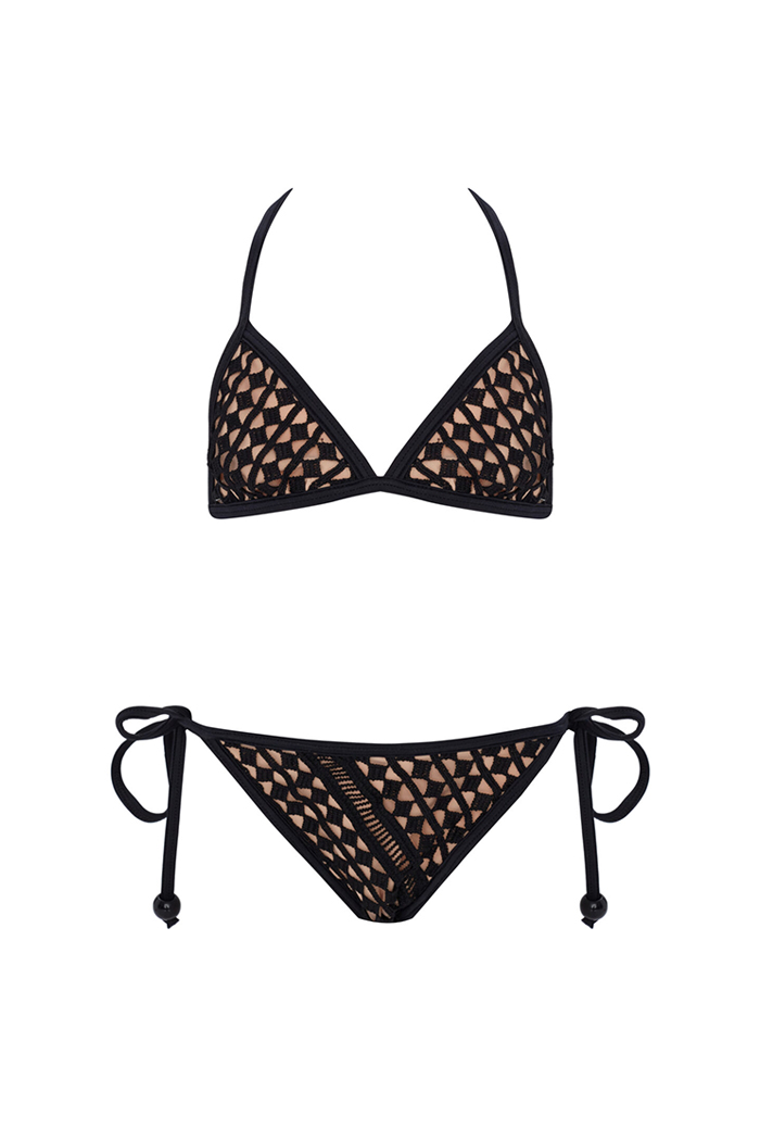 Sofia Siyah Çocuk Bikini