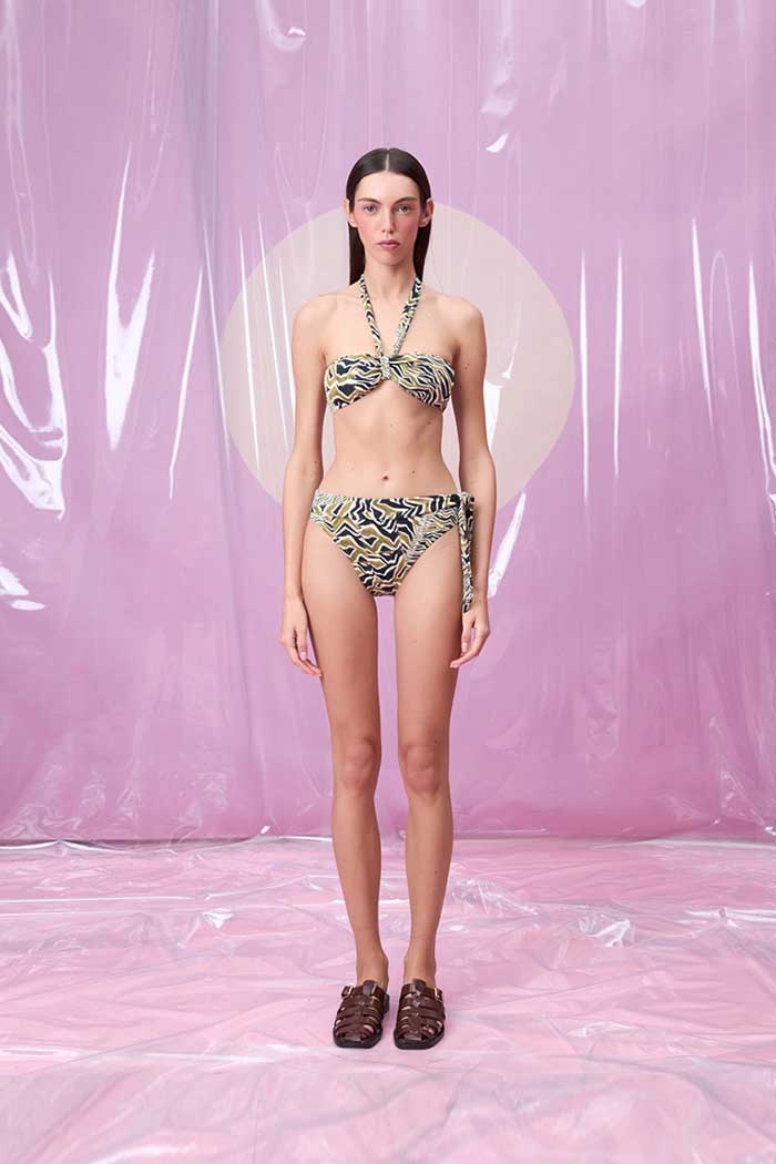 ZAFIRA TRISE BOYUNDAN BAĞLAMALI STRAPLEZ BİKİNİ TAKIMI