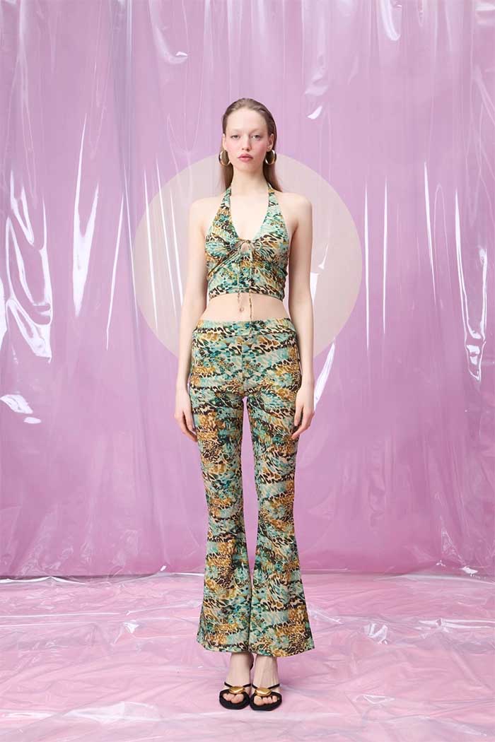 RADIANTELLE VERDANTIA İSPANYOL PAÇA PLAJ PANTOLONU